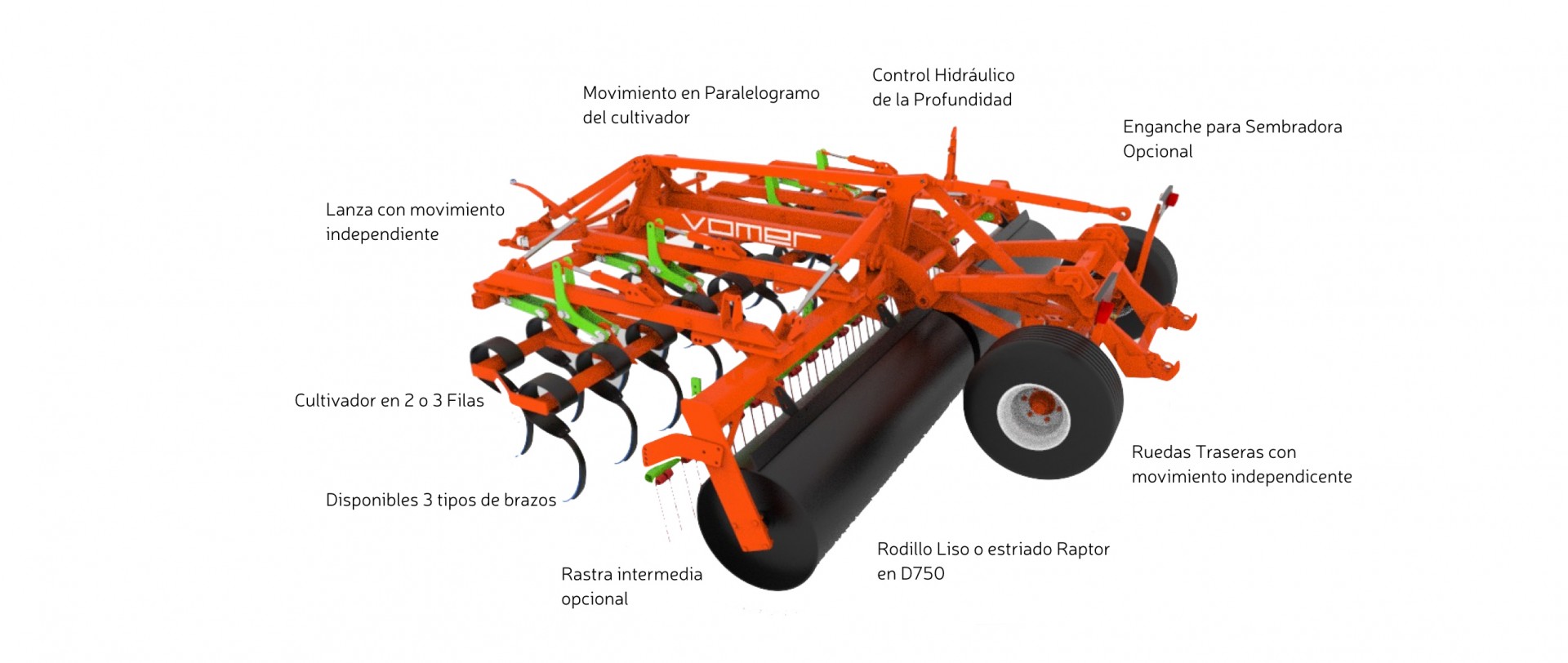 CULTI<b>ROLLER</b>  // Rodillo+Cultivador 18